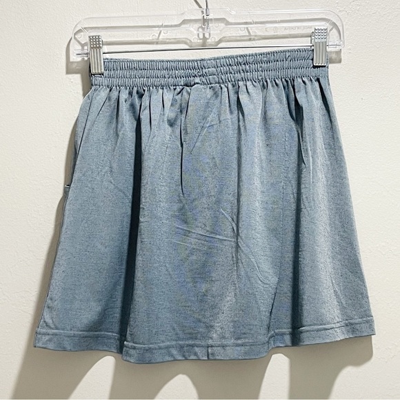 Vintage IXSPA by JAMIE SADOCK Women’s Gray Pull On Button Front Golf Skirt Sz M - Picture 4 of 8